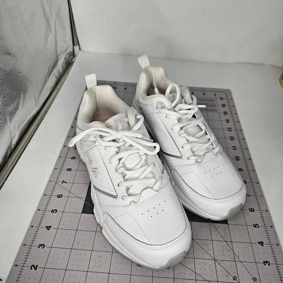 Fila Womens Memory Decimus 7 Leather Fitness Training Shoes Size 10 M - Picture 9 of 9